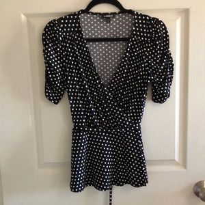 Blouse, 96% polyester, 4% spandex